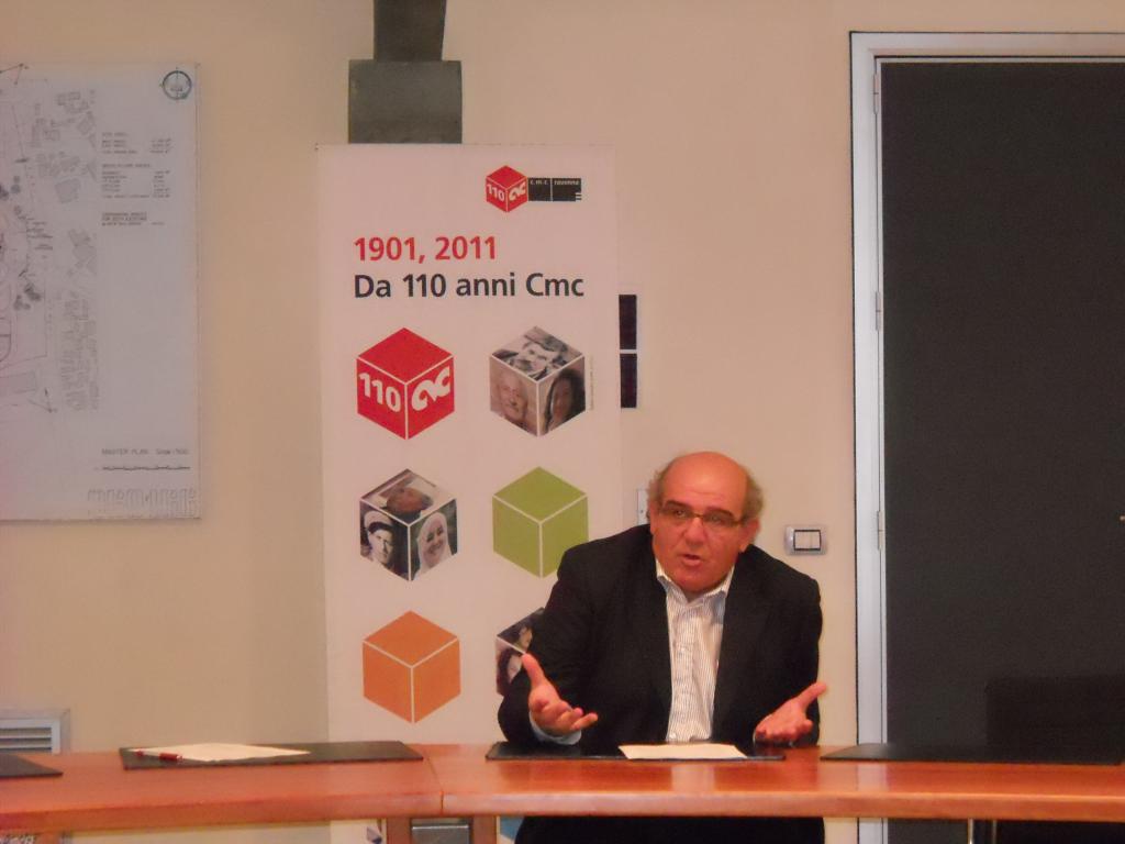 Il presidente di Cmc, Massimo Matteucci