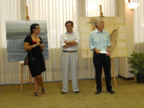Inaugurazione premio di pittura Marina di Ravenna 2011